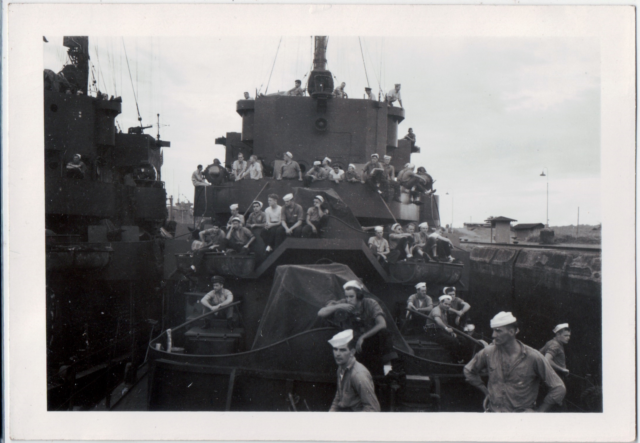 Going through the Panama Canal