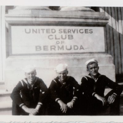 Kelleher, King and Jachera,  in Bermuda March 1944